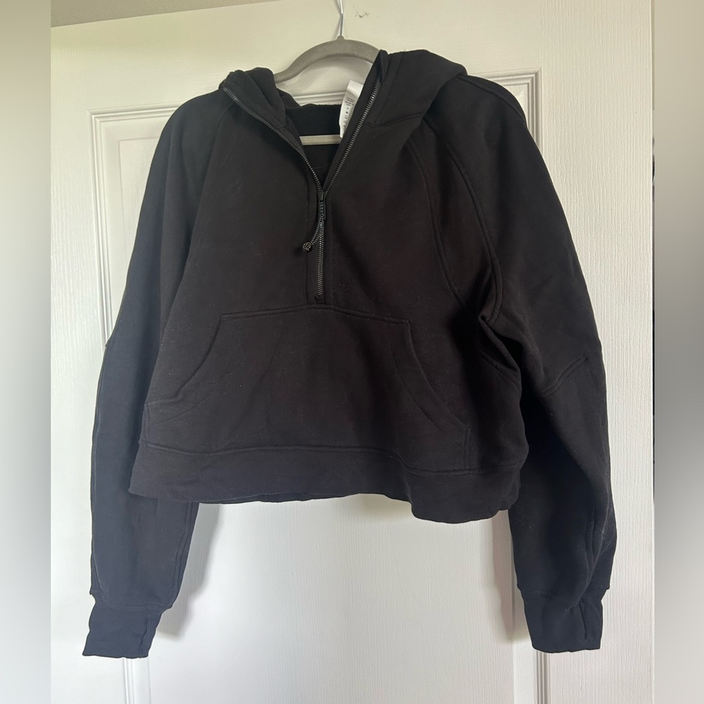 Lululemon Half Zip Cropped Scuba
